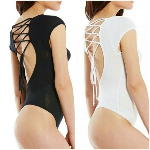 🍒NWT🍒 FREE PEOPLE ESSENTIALS BODYSUIT - Picture 2 of 7